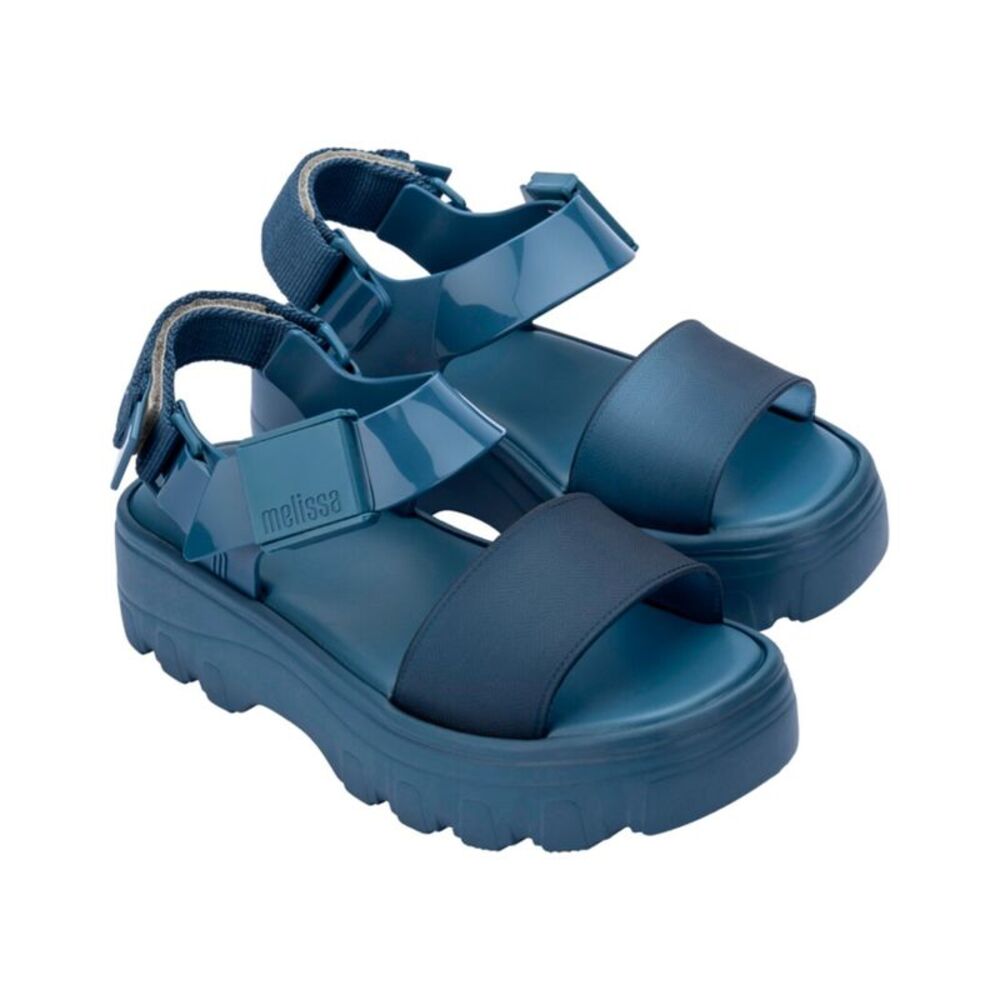 Melissa Shoes Kick Off Platform, Blue